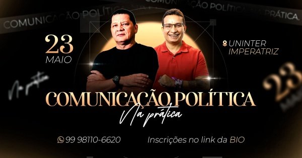 Imagem do evento COMUNICAÇÃO POLÍTICA, NA PRÁTICA.