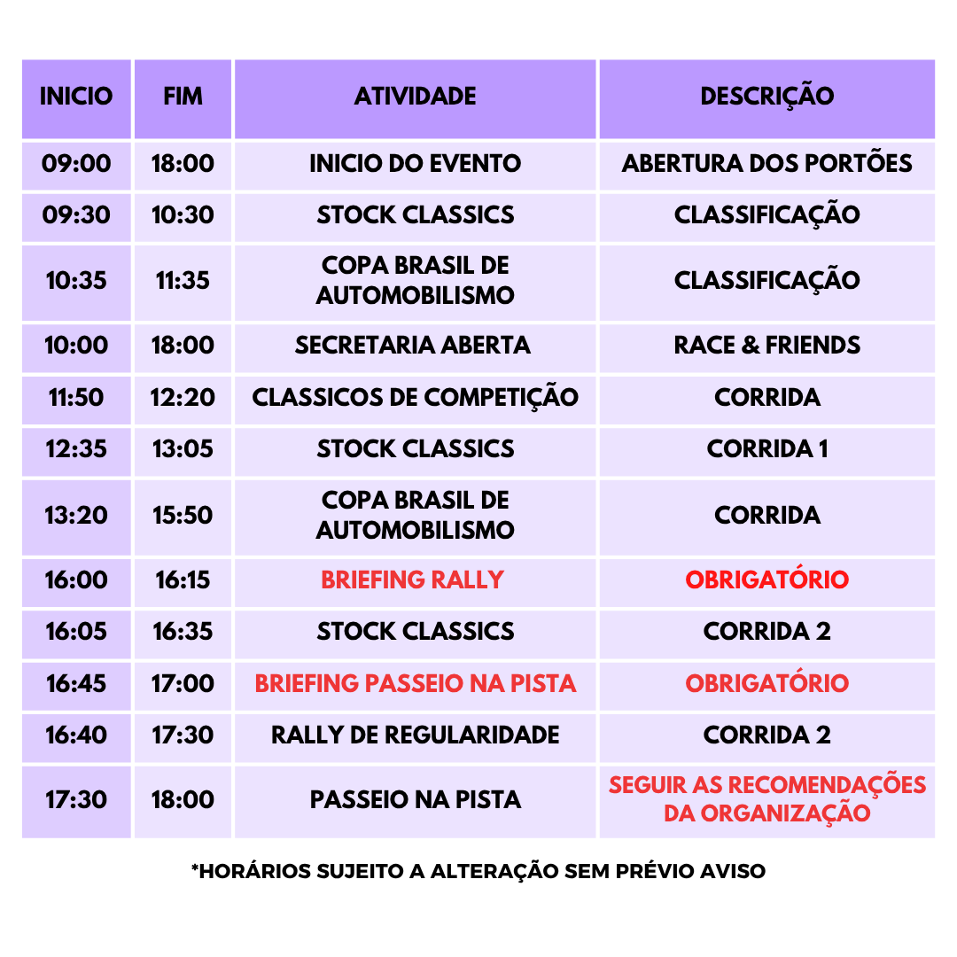 Imagem 1 da descrição do evento