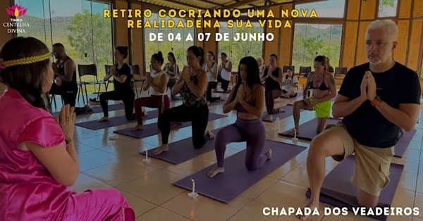 Imagem do evento Retiro Espiritual Corpus Christi 2026 - Cocriando uma Nova Realidade na Sua Vida.