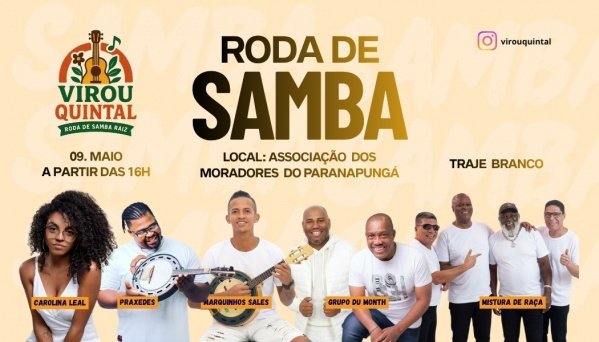 Imagem do evento VIROU QUINTAL