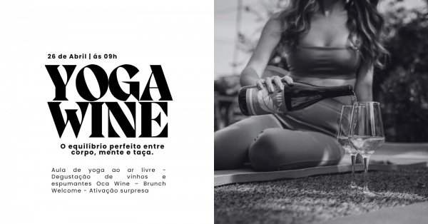 Imagem do evento Yoga & Wine - 3ª edição