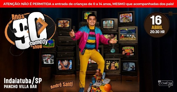 Imagem do evento ANDRÉ SANTI em INDAIATUBA - Stand up Comedy