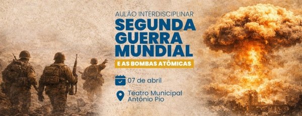 Imagem do evento Missão Universitária - Segunda Guerra Mundial: Estratégias, Conflitos e a Arma que Mudou a História