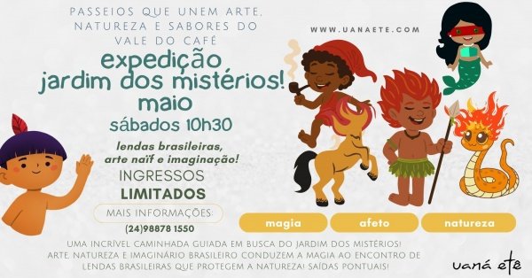 Imagem do evento EXPEDIÇÃO JARDIM DOS MISTÉRIOS - 30 DE MAIO DE 2026