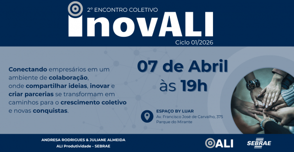 Imagem do evento InovALI - Ciclo 01/2026