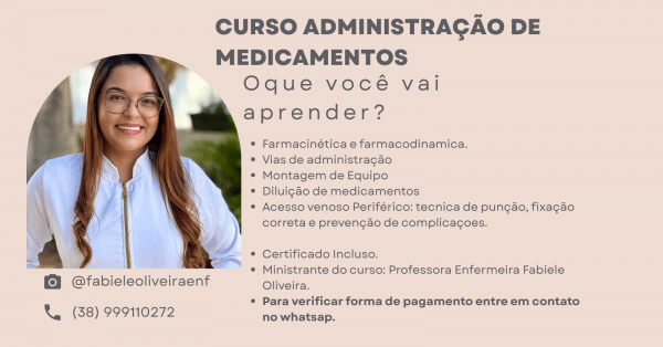 Imagem do evento Curso de Administração de Medicamentos