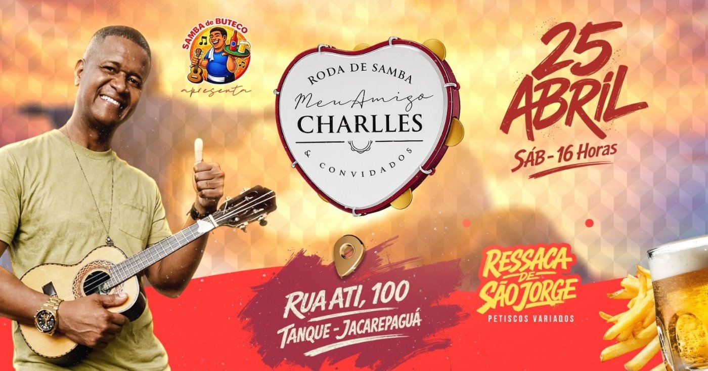 Roda de Samba Meu Amigo Charlles André