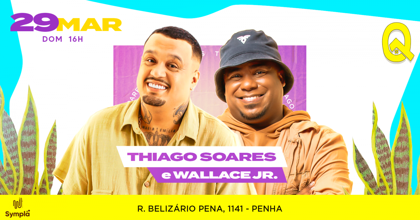 THIAGO SOARES + WALLACE JR. na BATUQ!!!