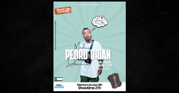 Imagem do evento Pedro Brian - Minhas Lembranças - INGRESSOS GRATUITOS - Sábado 25 de Abril às 21:00 - Joker VV