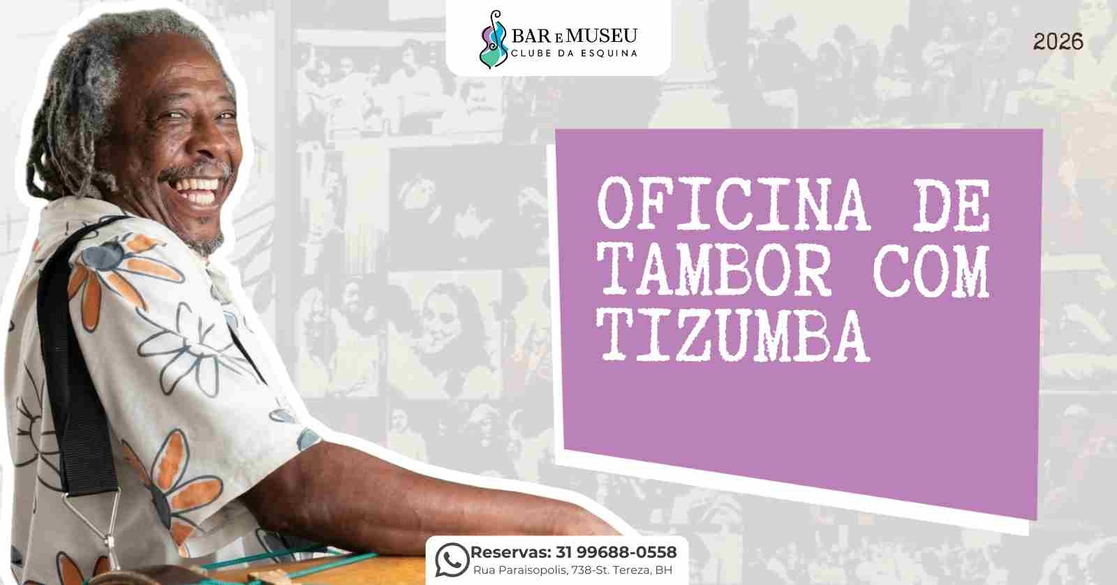New Home - Push 10 Oficina de Tambor Mineiro com Maurício Tizumba