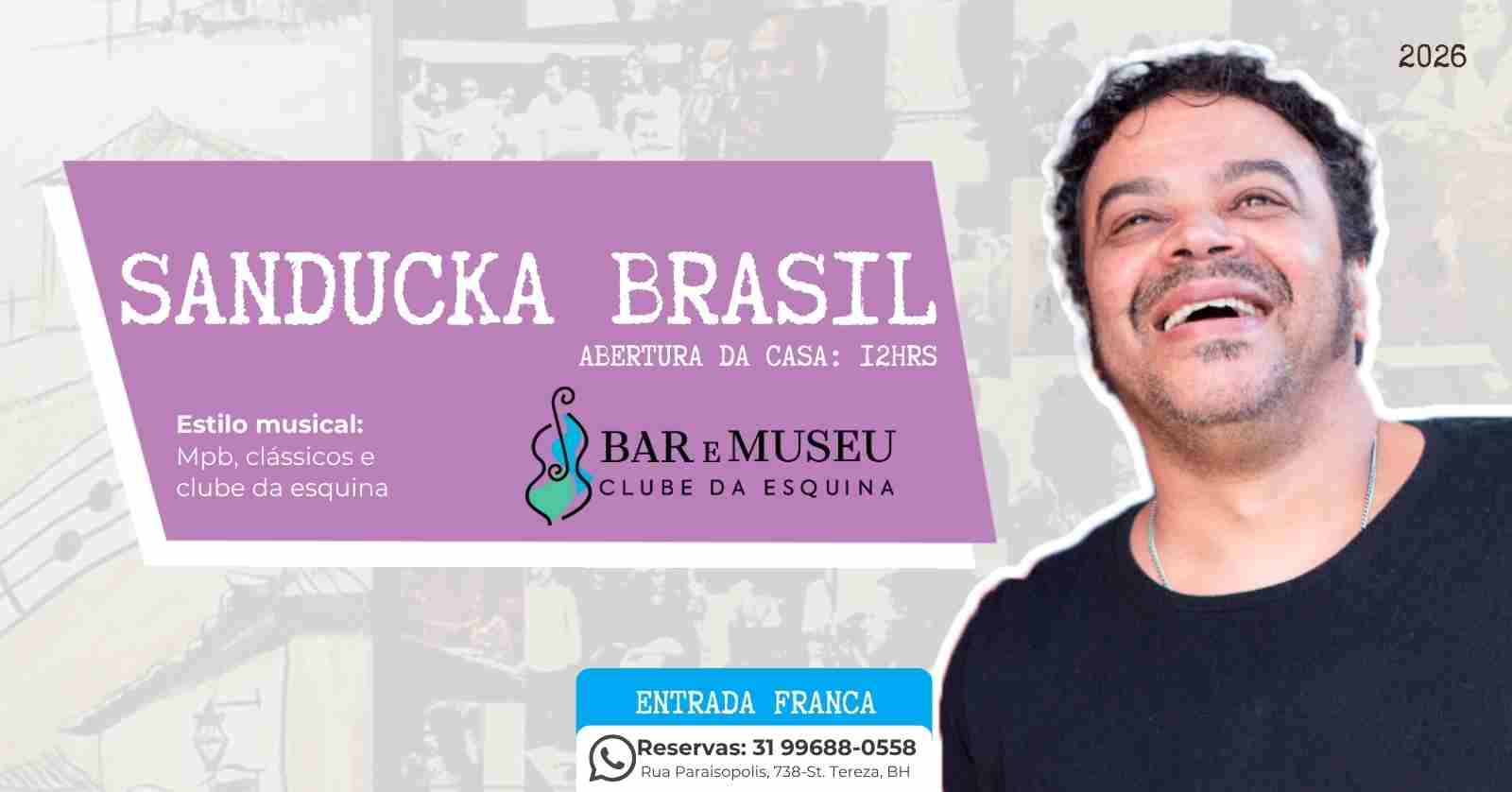 New Home - Push 16 TROPEIRO NO MUSEU COM SANDUCKA BRASIL