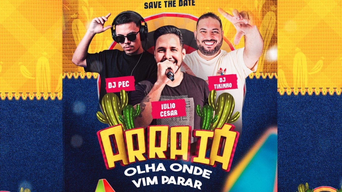 ARRAIA OLHA ONDE VIM PARAR