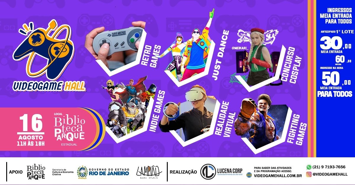 Vídeo Game Hall 6°Edição