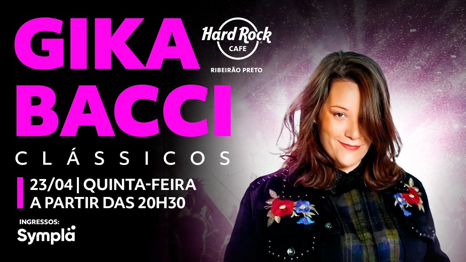 GIKA BACCI CANTA CLÁSSICOS DA MÚSICA - Ribeirão Preto, SP