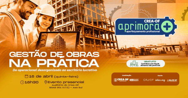 Imagem do evento Aprimora+ Gestão de Obras na Prática