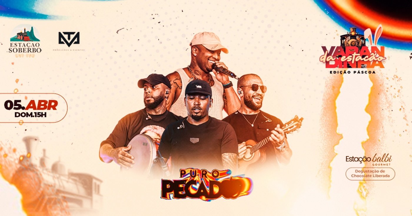 Varandinha da estação - GRUPO PURO PECADO - edição Páscoa