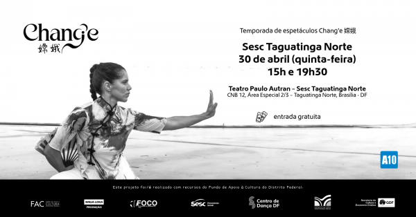 Imagem do evento CHANGE 嫦娥: som, dança e cultura chinesa