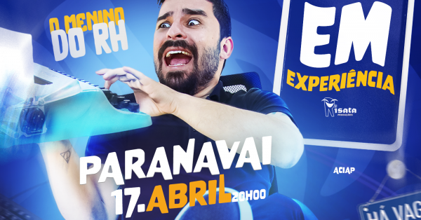 Imagem do evento MENINO DO RH EM PARANAVAI