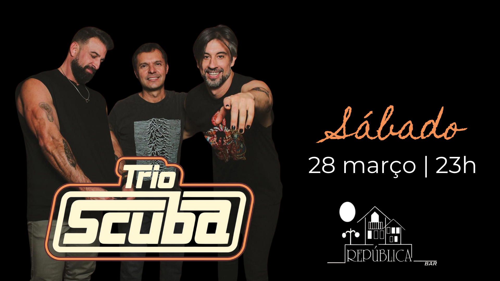 TRIO SCUBA - República Bar - Pouso Alegre, MG