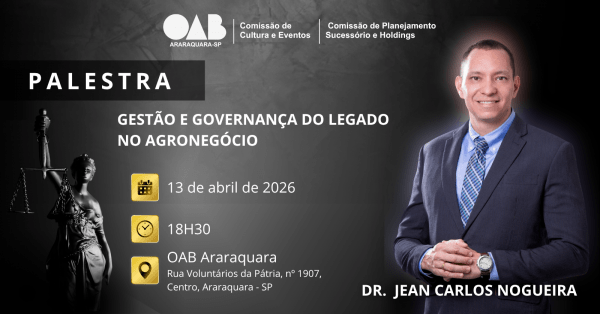 Imagem do evento GESTÃO E GOVERNANÇA DO LEGADO NO AGRONEGÓCIO