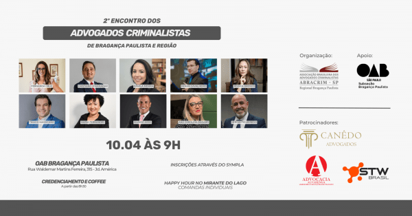Imagem do evento 2º Encontro dos Advogados Criminalistas