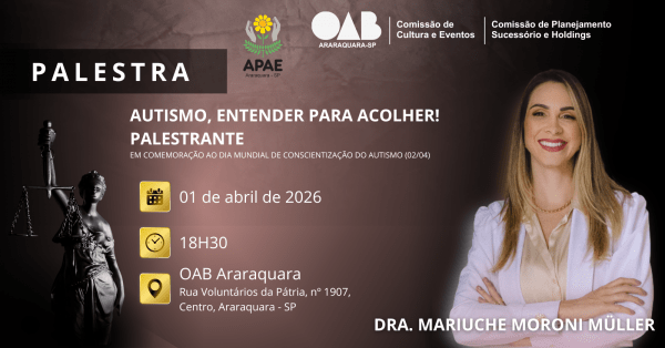 Imagem do evento AUTISMO: ENTENDER PARA ACOLHER!