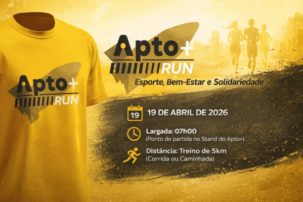 Imagem do evento Apto + Run - Saúde e performance