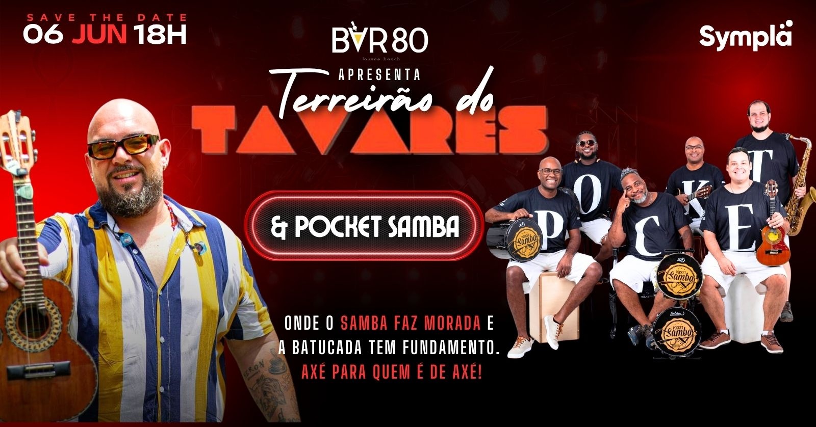 Terreirão do Tavares  e Pocket Samba - Shows completos - Amparo, SP