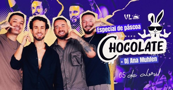 Imagem do evento GRUPO CHOCOLATE ESPECIAL DE PÁSCOA