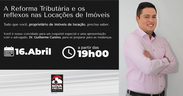 Imagem do evento Reforma Tributária e impatos na locação - Caraguatatuba