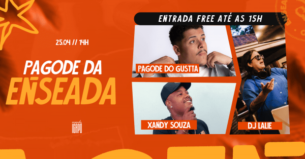 Imagem do evento XANDY SOUZA + PAGODE DO GUSTTA