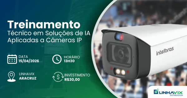 Imagem do evento Treinamento: Técnico em Soluções de IA Aplicadas a Câmeras IP