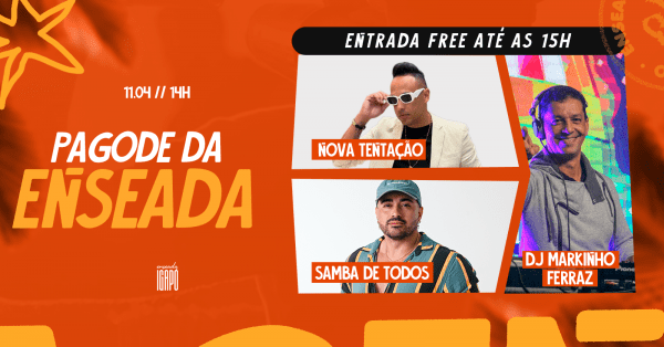 Imagem do evento SAMBA DE TODOS + NOVA TENTAÇÃO