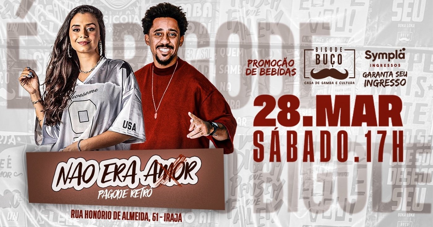 Não era Amor - Pagode Retrô