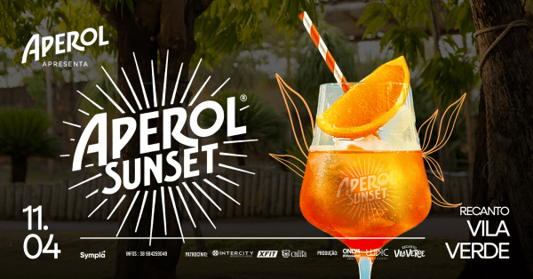 Imagem do evento Aperol Sunset - Recanto Vila Verde