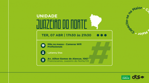 Imagem do evento Mão na Massa - Cameras Wifi Profissionais
