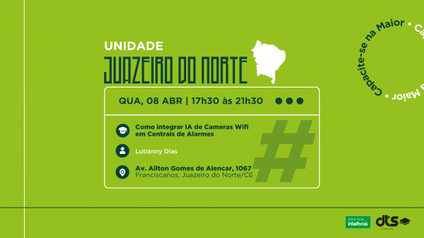 Imagem do evento Como integrar IA de Cameras Wifi em Centrais de Alarmes