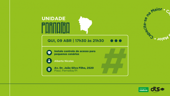 Imagem do evento Instale Controle de Acesso para Pequenos Cenários