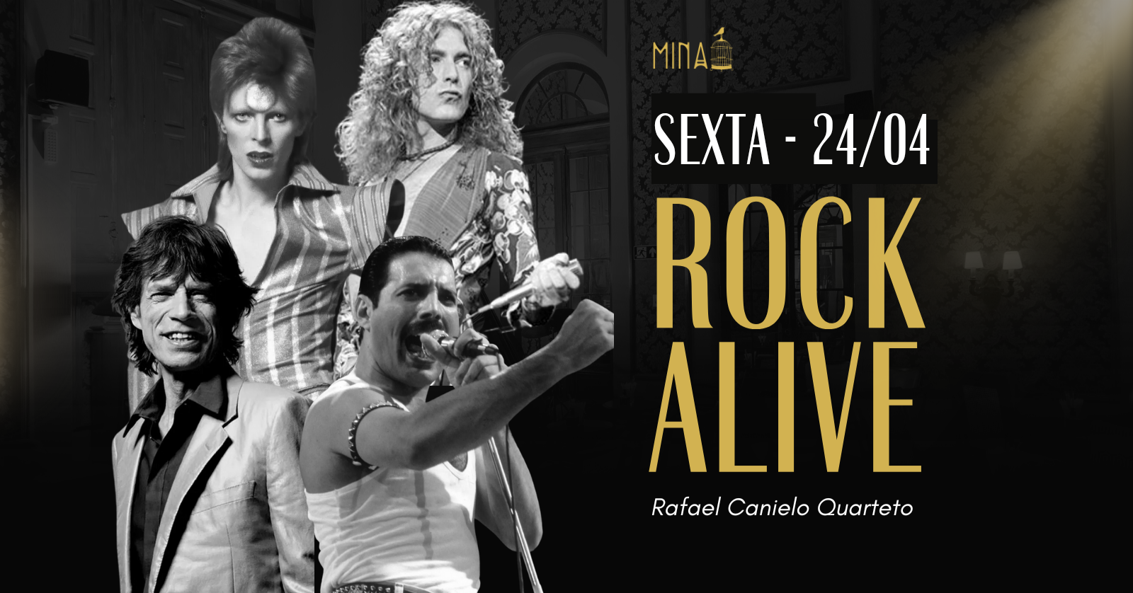 Mina apresenta ROCK ALIVE - Belo Horizonte, MG