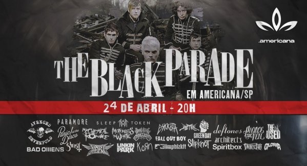 Imagem do evento The Black Parade | Americana/SP