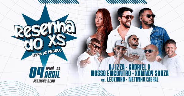 Imagem do evento RESENHA DO XS