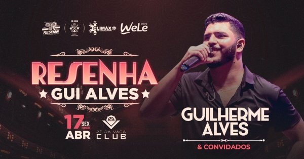 Imagem do evento RESENHA COM GUI ALVES