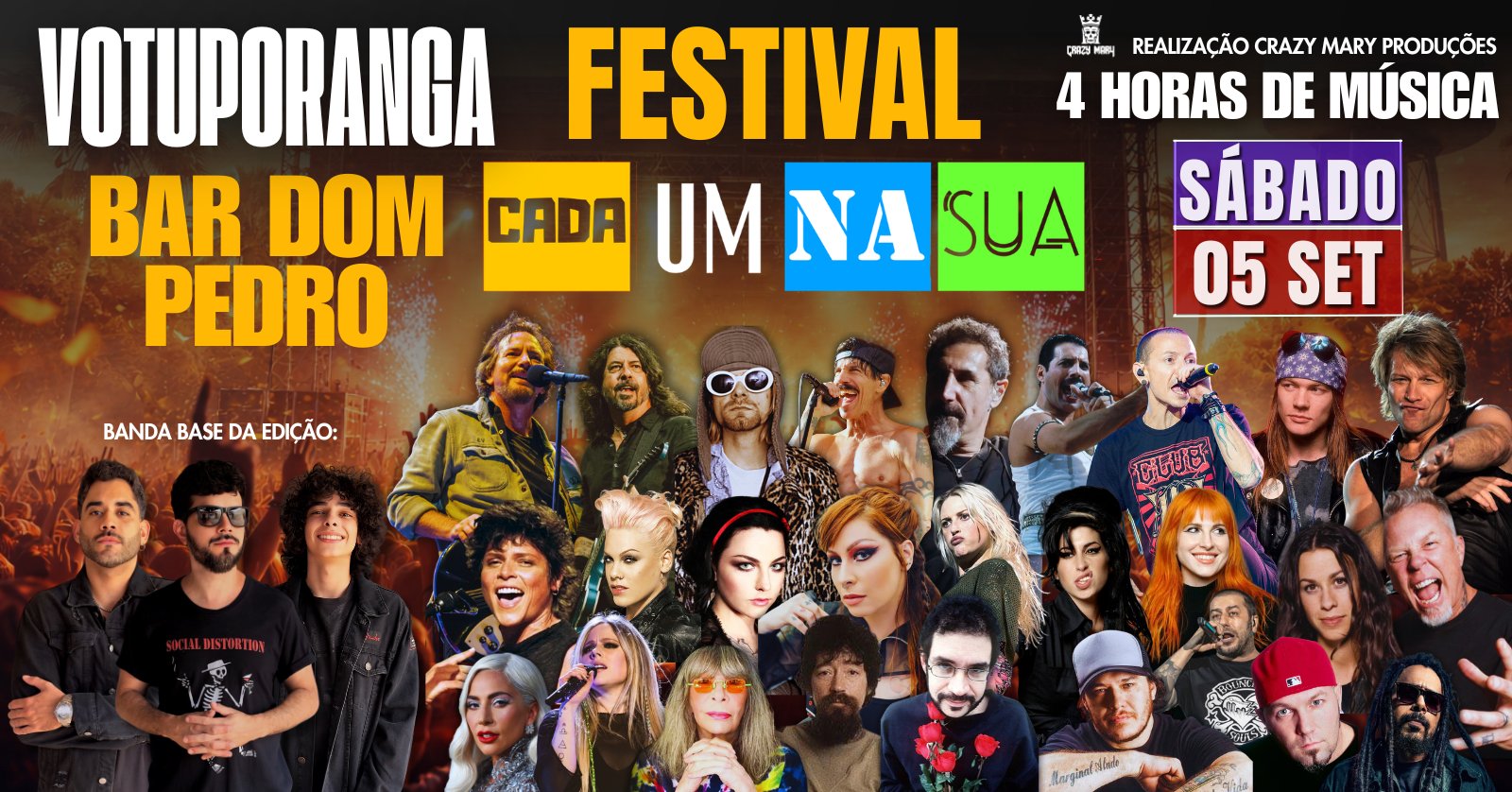 Festival Cada Um Na Sua em Votuporanga/SP - 05/09/2026