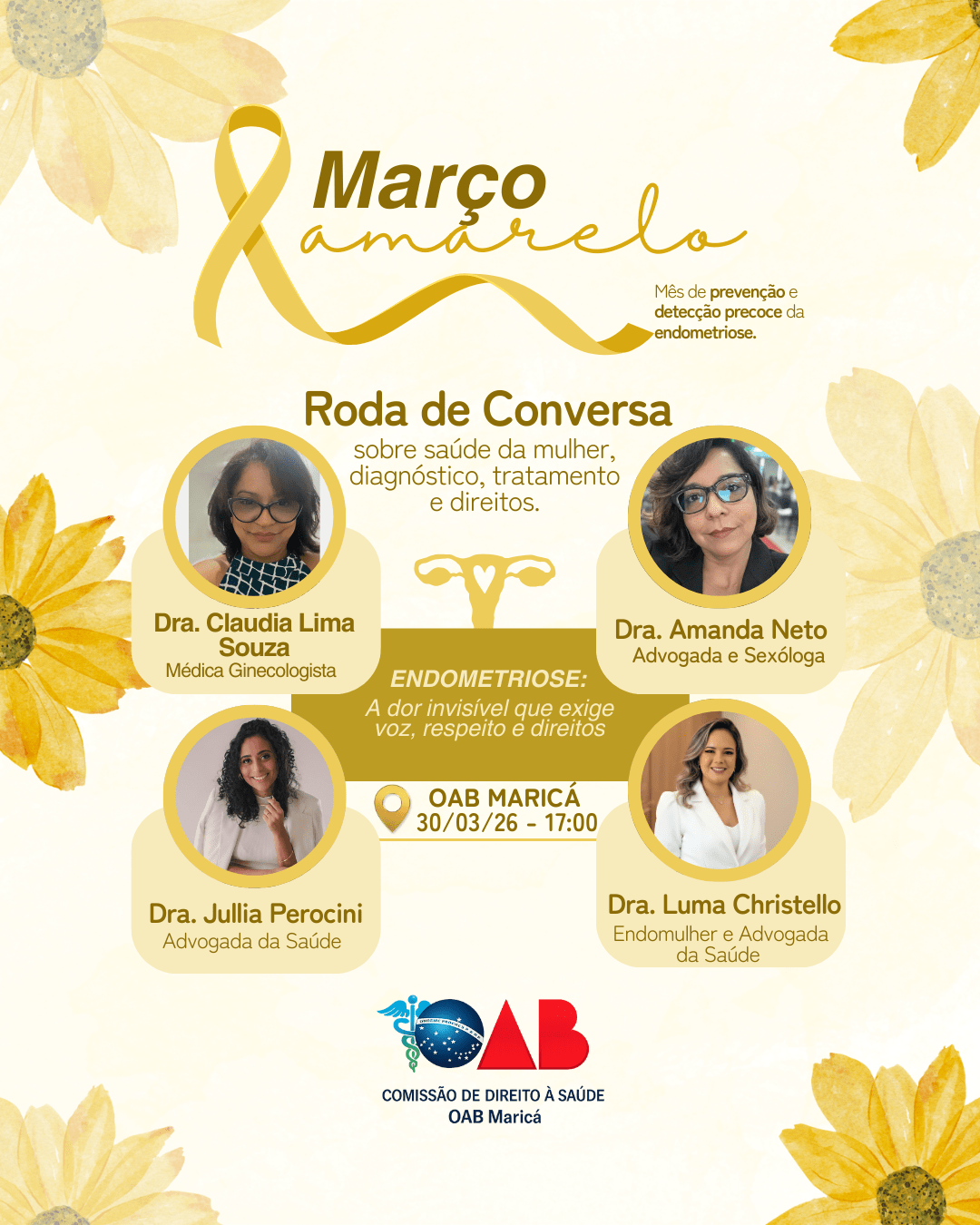 ENDOMETRIOSE: A dor invisível que exige voz, respeito e direitos