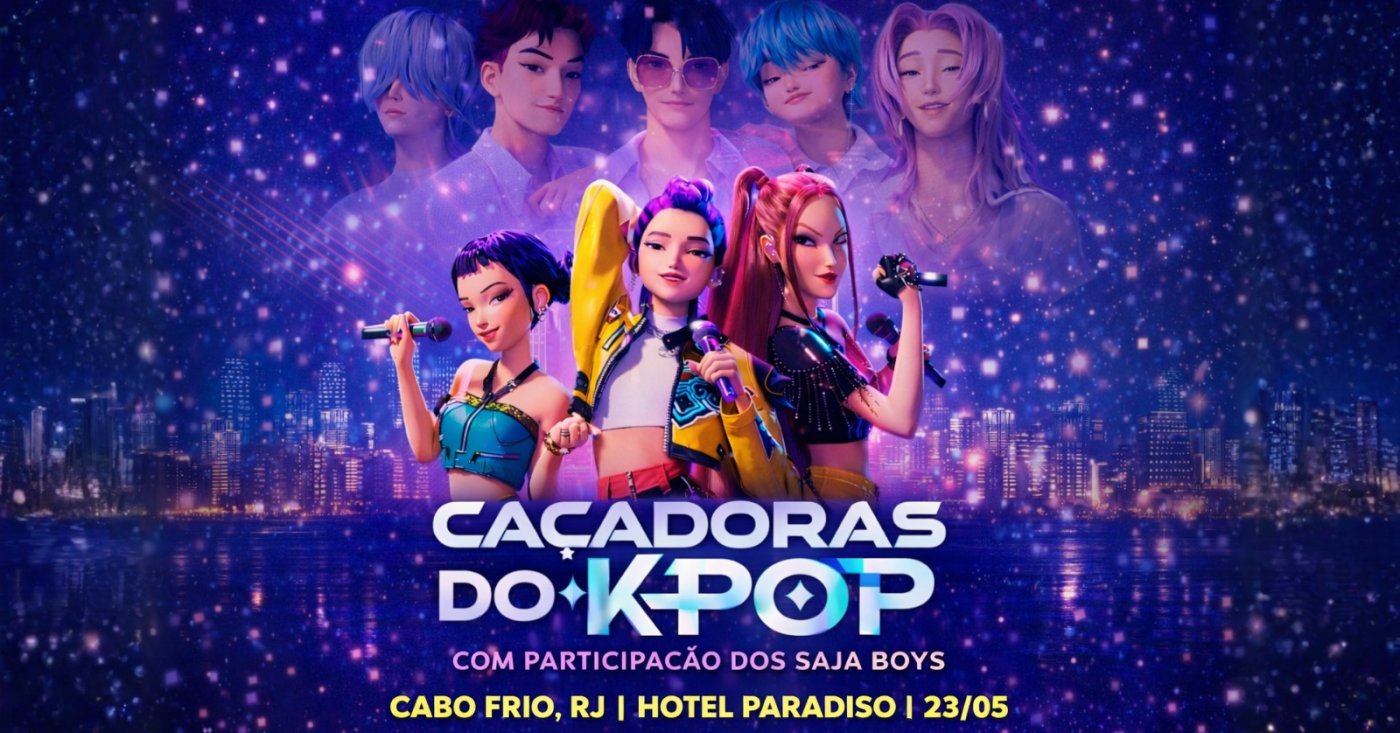 Caçadoras do K-POP com Saja Boys em Cabo Frio, RJ [23/05]