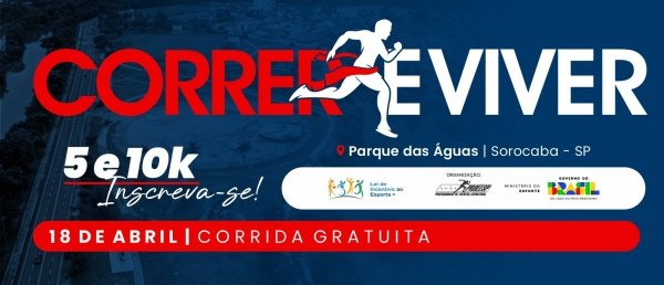 Imagem do evento CORRER E VIVER