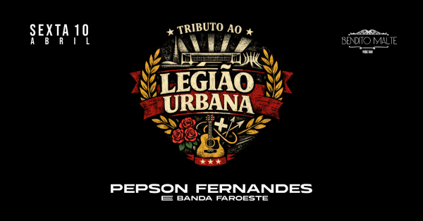Imagem do evento TRIBUTO À LEGIÃO URBANA