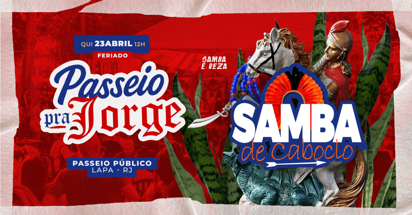 SAMBA DO PASSEIO pra São Jorge c/ SAMBA DE CABOCLO