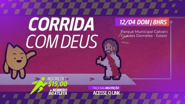 Imagem do evento CORRIDA COM DEUS