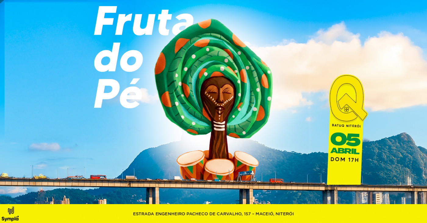 FRUTA DO PÉ na BATUQ NITERÓI!!